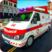 Stickman Ambulance Driver: New offline game 2020 icon