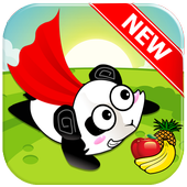 Flying Panda Game for kids icon