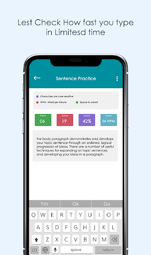 Typing Speed Test Challenge - Typing Master 2020 screenshot 3