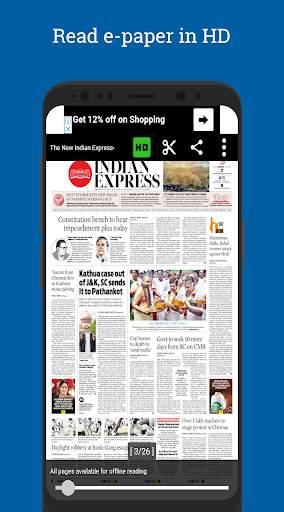 The New Indian Express Epaper screenshot 1