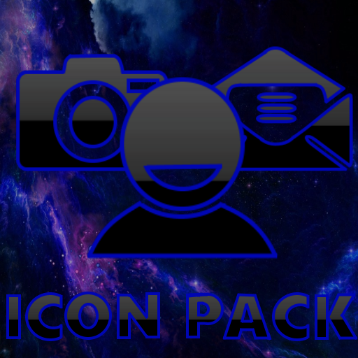 ICON PACK DARK SPACE BLUE icon