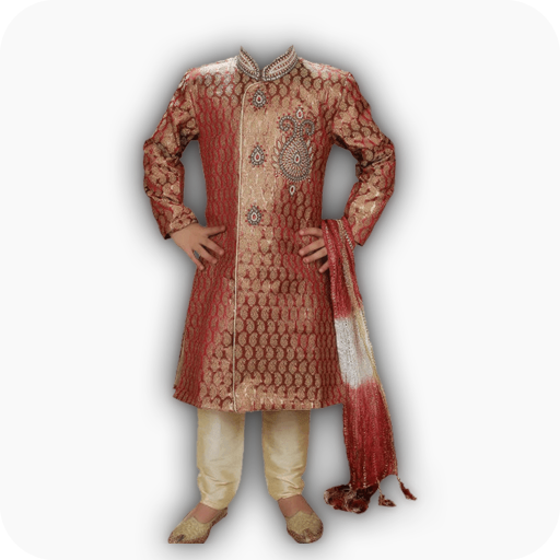Children Sherwani Photo Suit icon