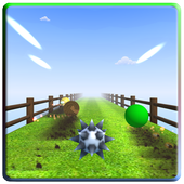 Crazy Ball Racing :3d Free Racing Game icon
