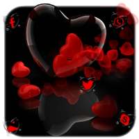 Romantic Red Love Heart Theme on 9Apps