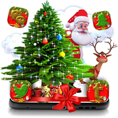 Christmas Santa Tree Launcher Theme icon