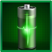 Super Fast Charging 5x and Battery saver icon