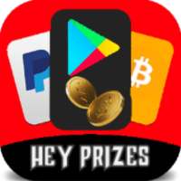 HeyPrizes - Get Free Gift Card & Money or Prizes