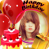 Happy Birthday Photo Frame icon