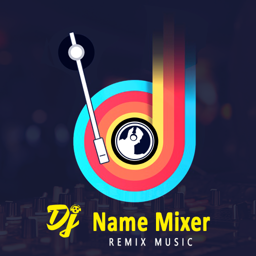DJ Name Mixer With Music Player - Mix Name Song icon