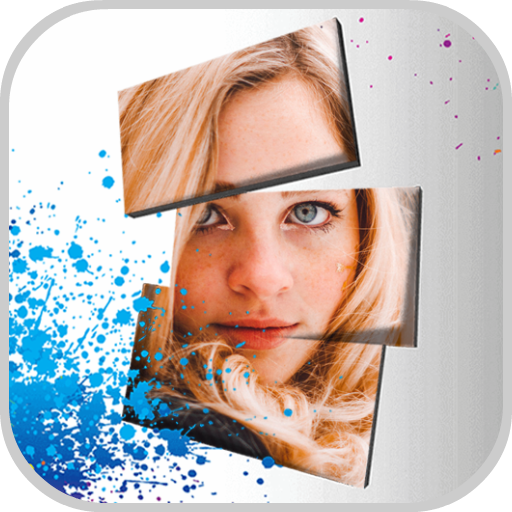 3D Overlay Photo Blender App icon