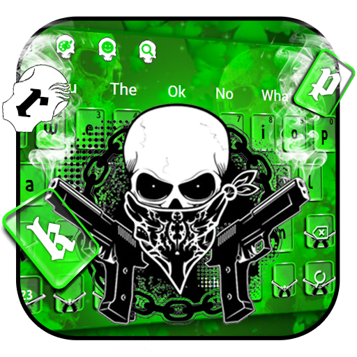 Teclado Gun Ghost Skull icon