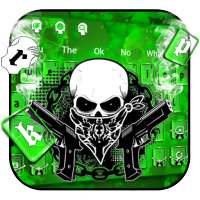 Gun Ghost Skull Keyboard on 9Apps