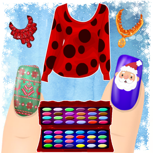 Dress up and Nail Games - Christmas Style icon