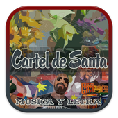 Cartel de Santa musica y letra icon