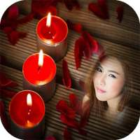 candle flame light photo frame costume editor on 9Apps