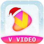 V Video - Lyrical Video Status Maker With Music