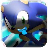 Subway Blue Faster Hero أيقونة