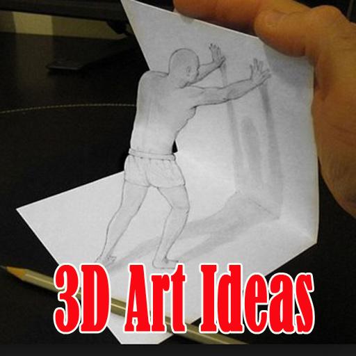 The art of 3D drawing иконка