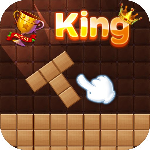 Wood block puzzle icon