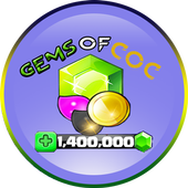 Gems for Clash of Clans Cheats prank! icon