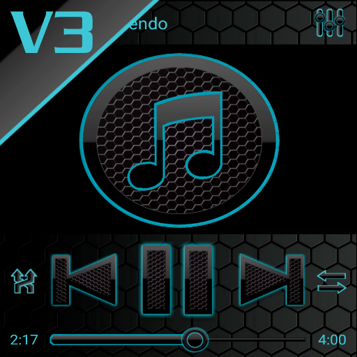 SKIN PLAYERPRO SPACE HOLO BLACK icon