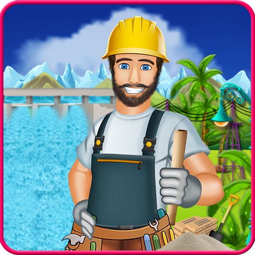 Village Dam Construction - Building Game Sim icon