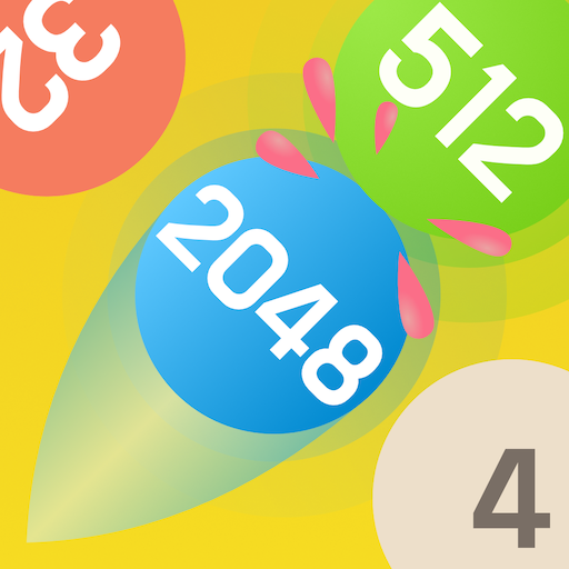 Shooting ball 2048 icon