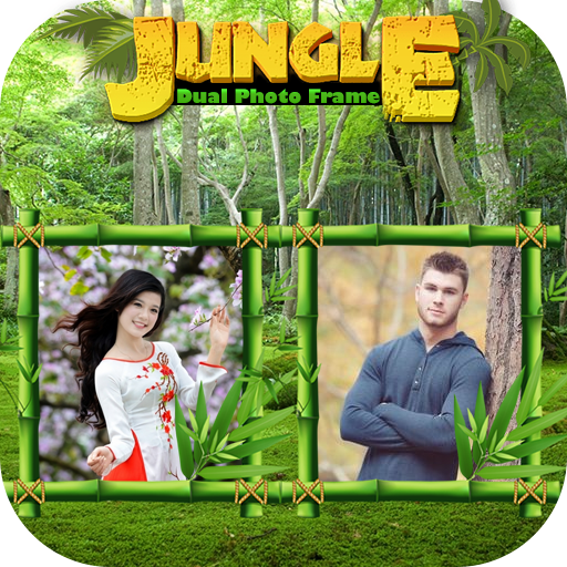 Jungle Dual Photo Frame icon