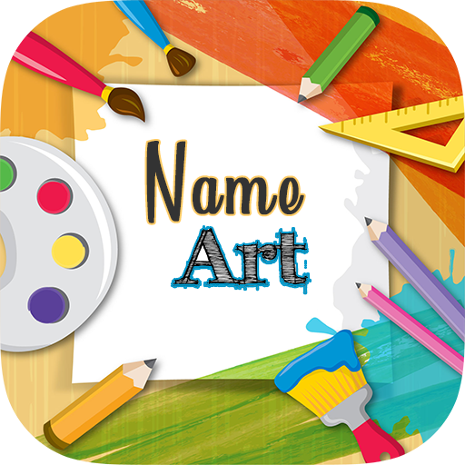 Stylish name art creator icon