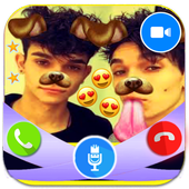 New Call Marcus  Lucas voice changer during call icon