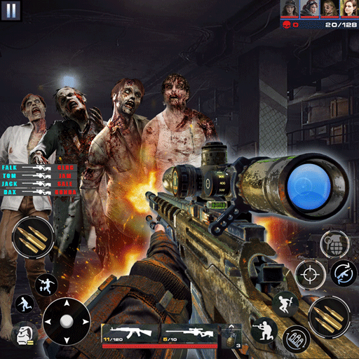 Zombie Hunter- Zombie Sniper Offline Shooting Game icon