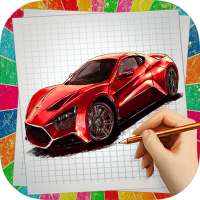 How to Draw Super Car on 9Apps