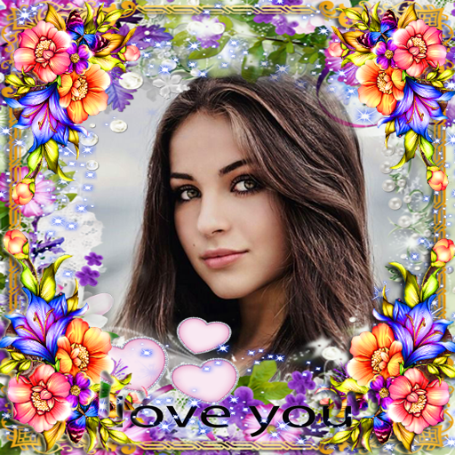 Lovely Flower Photo Frame icon