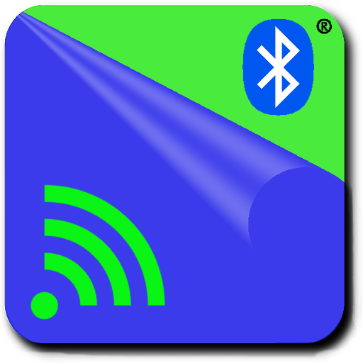 Bluetooth &amp; WiFi file transfer icon