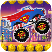 Super Racing Car Man Adventure Games icon