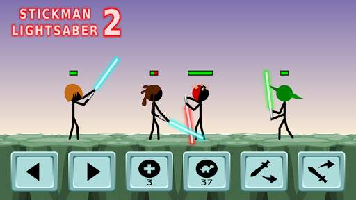 Stickman Lightsaber Warriors 2 screenshot 2
