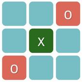 Game X O two players icon