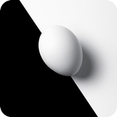 Black and White wallpaper icon