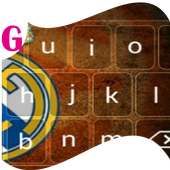 Keyboard Go: Los Blancos on 9Apps