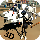 Super Stickman City warriors icon