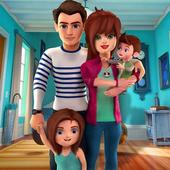 Virtual Mother &amp; Dad Happy Family Simulator icon