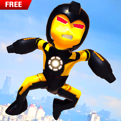 Black Iron Hero : Stickman Rope Hero fighting game icon