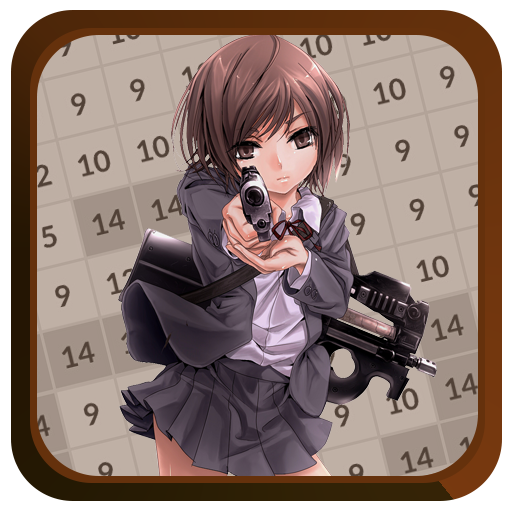Anime Girl Color by Number Pixel Paint icon