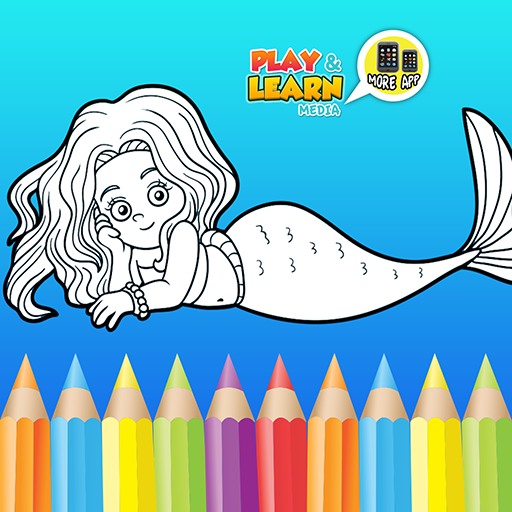 Mermaid Coloring Games icon