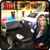 Crime Reporter City Driver 3D icon