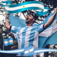 Argentine flag create your photo on 9Apps