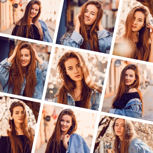 Collage maker pro- photo editor, photo frame, grid icon