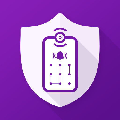 Alarm on Wrong Pattern &amp; Capture Selfie icon