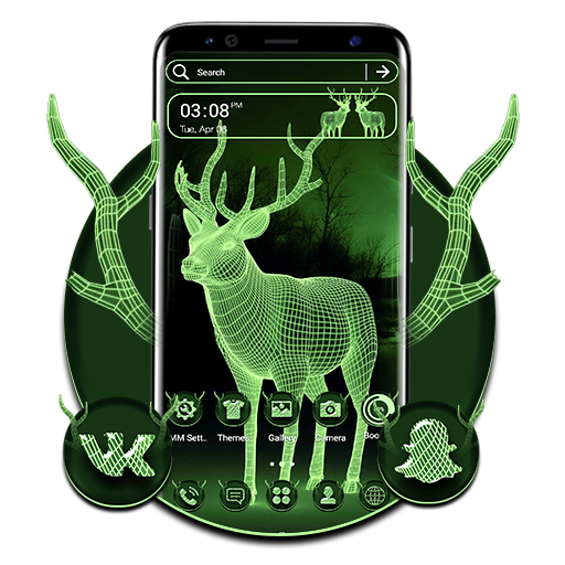 Magical Deer Launcher Theme icon