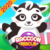 Raccoon Rescue - Bubble Shooter icon
